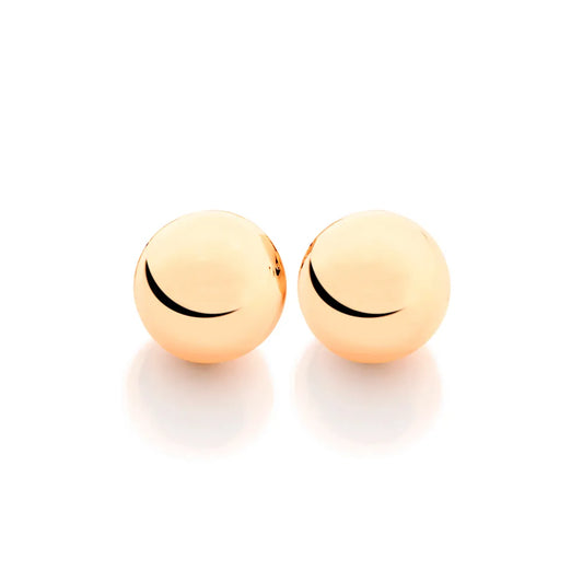 BOUCLES D’OREILLES ROMMANEL SPHÈRES EN PLAQUÉ OR 18 CARATS (8 MM)